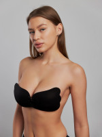 Бюстгальтер-невидимка черного цвета без бретелей Fly Bra