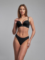 Бесшовные трусики стринги черного цвета Naked Comfort