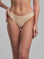 Бесшовные трусики стринги бежевого цвета Naked Comfort