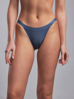 Бесшовные трусики слипы синего цвета Natural Comfort