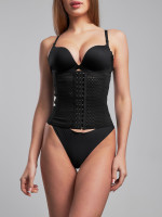 Утягивающий корсет черного цвета Slim